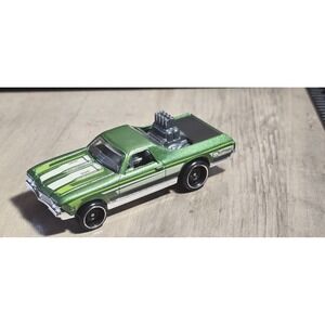 Hot Wheels 2023 HW The 80s Series #26 '80 El Camino SS Mtflk Green w/ RSWs LOOSE